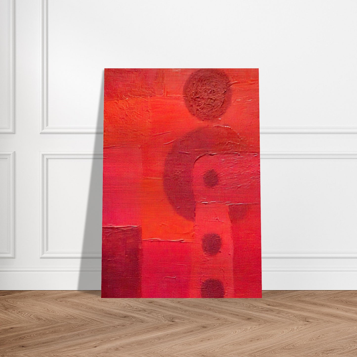 Deshabitados #101 - Pedro Coronel Brushed Aluminum Print - 70x100 cm / 28x40 inches | Pedro Coronel Aluminum Print | Pedro Coronel Prints