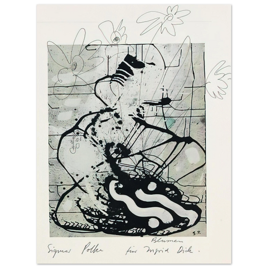 Sigmar Polke - BLUMEN 1985  75x100 cm / 30x40inches Fine Art Poster