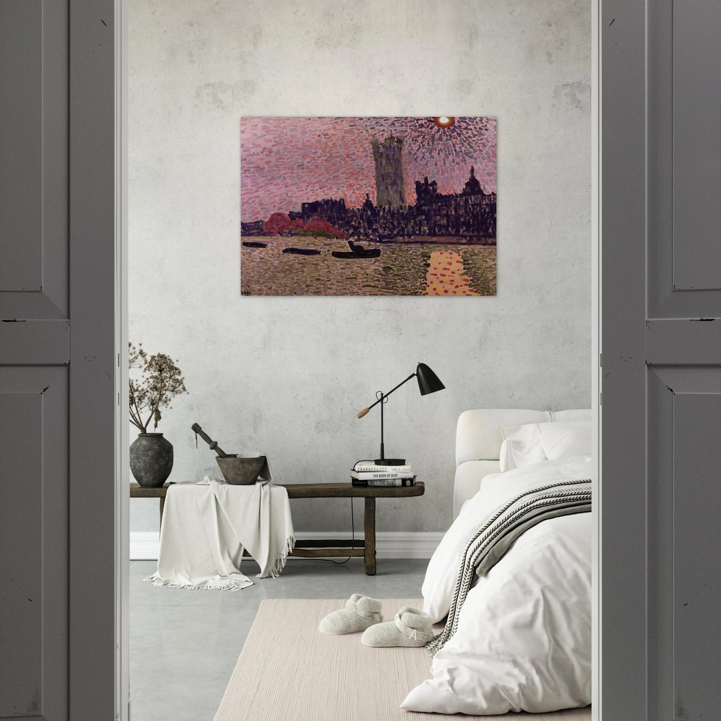 WESTMINSTER 1905 - Andre Derain Brushed Aluminum Print - 70x100 cm / 28x40 inches | Andre Derain Aluminum Print | Andre Derain Prints