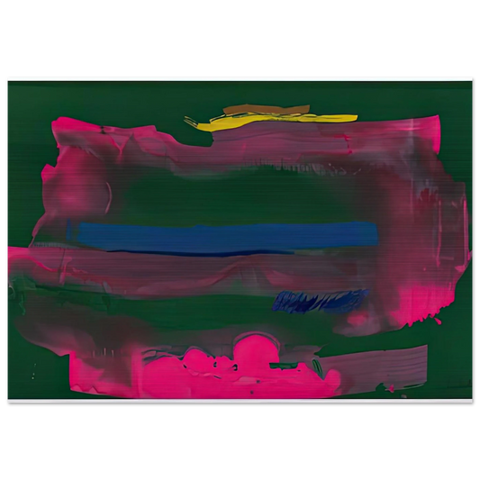 Reef, 1991- - Helen Frankenthaler Brushed Aluminum Print - 70x100 cm / 28x40 inches | Helen Frankenthaler Aluminum Print | Helen Frankenthaler Prints