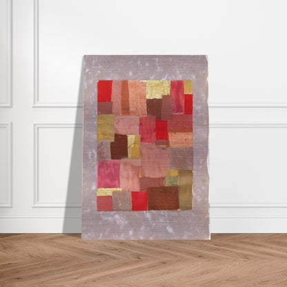 Number 587 - 1952 - Anne Ryan Brushed Aluminum Print - 70x100 cm / 28x40 inches | Anne Ryan Aluminum Print | Anne Ryan Prints