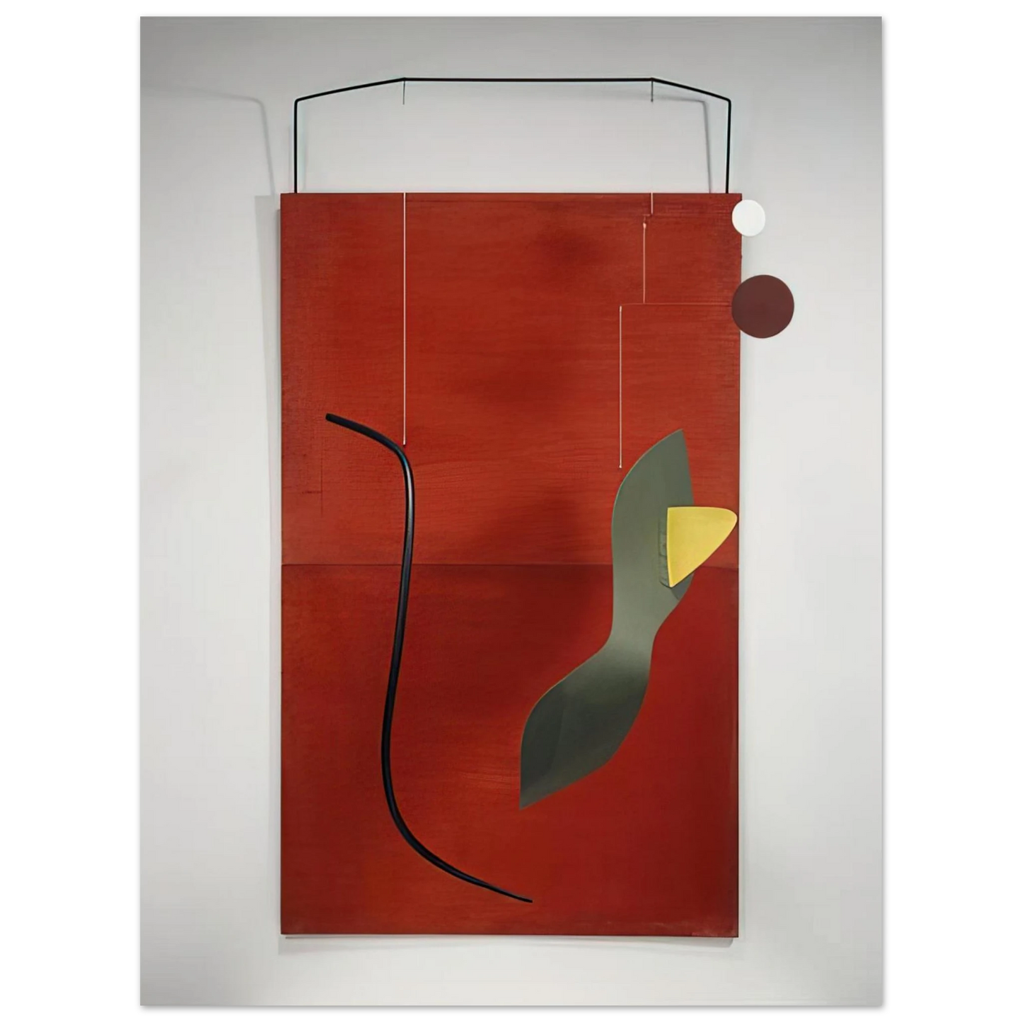Alexander Calder - RED PANEL 1936 Fine Art Poster