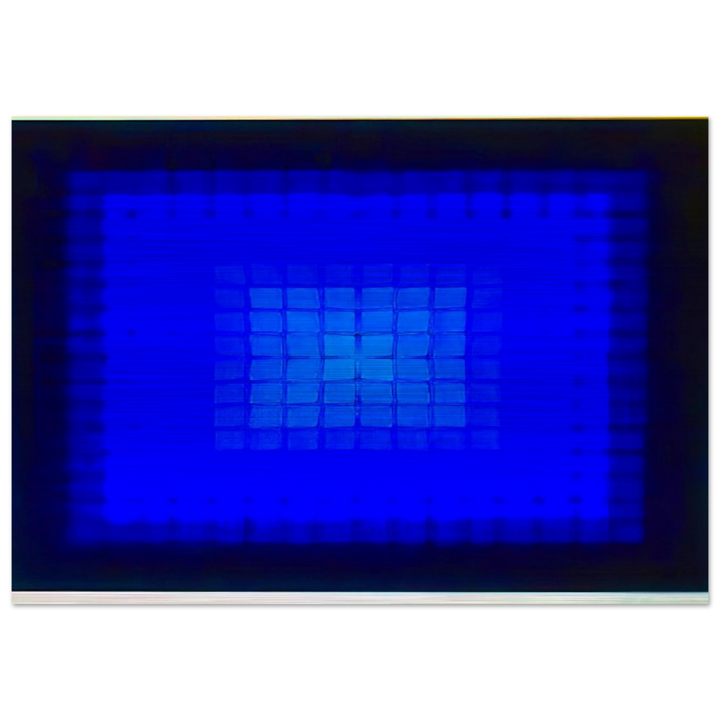 Quasar - 1966 - Victor Vasarely Brushed Aluminum Print - 70x100 cm / 28x40 inches | Victor Vasarely Aluminum Print | Victor Vasarely Prints