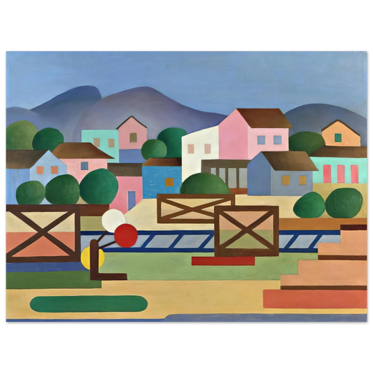 Tarsila do Amaral - Level II Pass  75x100 cm / 30x40inches Fine Art Poster