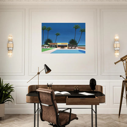 Proud Funk - Hiroshi Nagai Brushed Aluminum Print - 70x100 cm / 28x40 inches | Hiroshi Nagai Aluminum Print | Hiroshi Nagai Prints