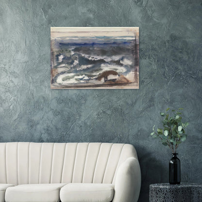 The Sea - 1923 - John Marin Brushed Aluminum Print - 70x100 cm / 28x40 inches | John Marin Aluminum Print | John Marin Prints