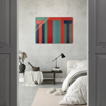 Thira - 1980 - Brice Marden Acrylic Print - 70x100 cm / 28x40″ inches