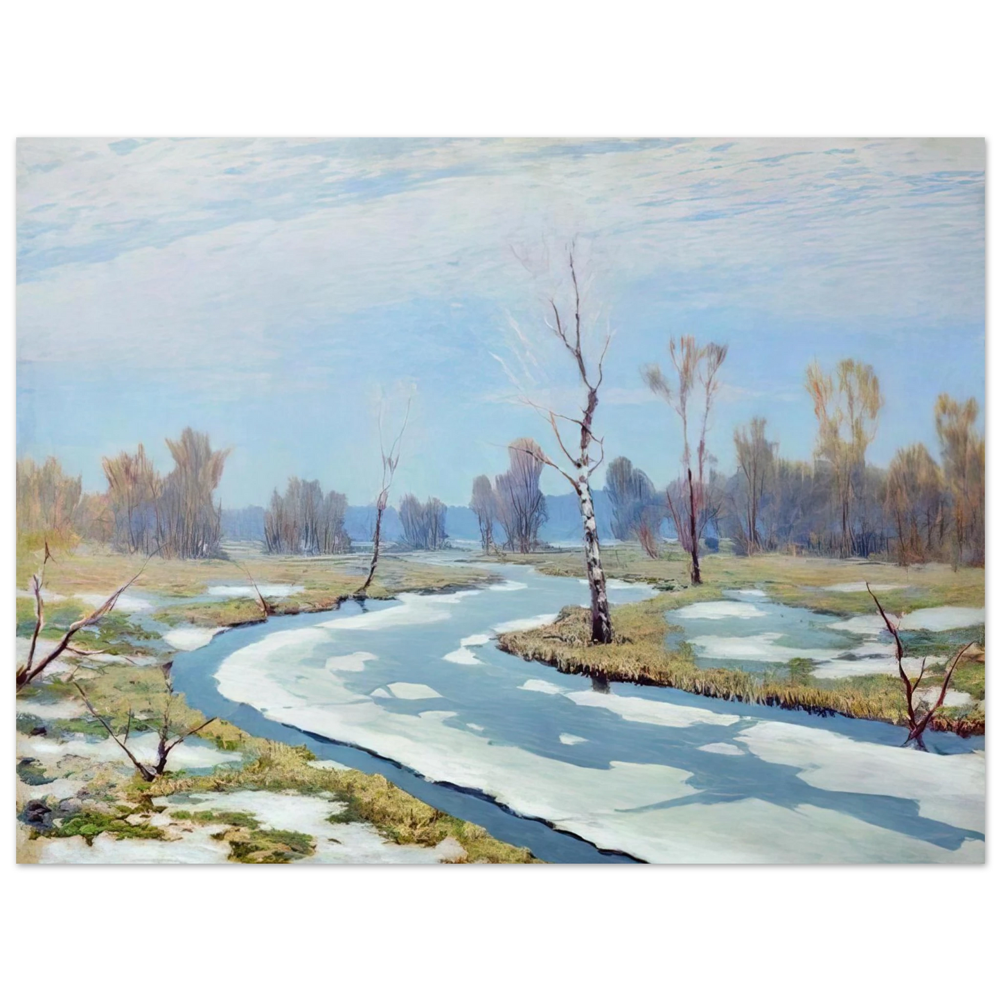 Arkhyp Kuindzhi - Early spring  75x100 cm / 30x40inches Fine Art Poster