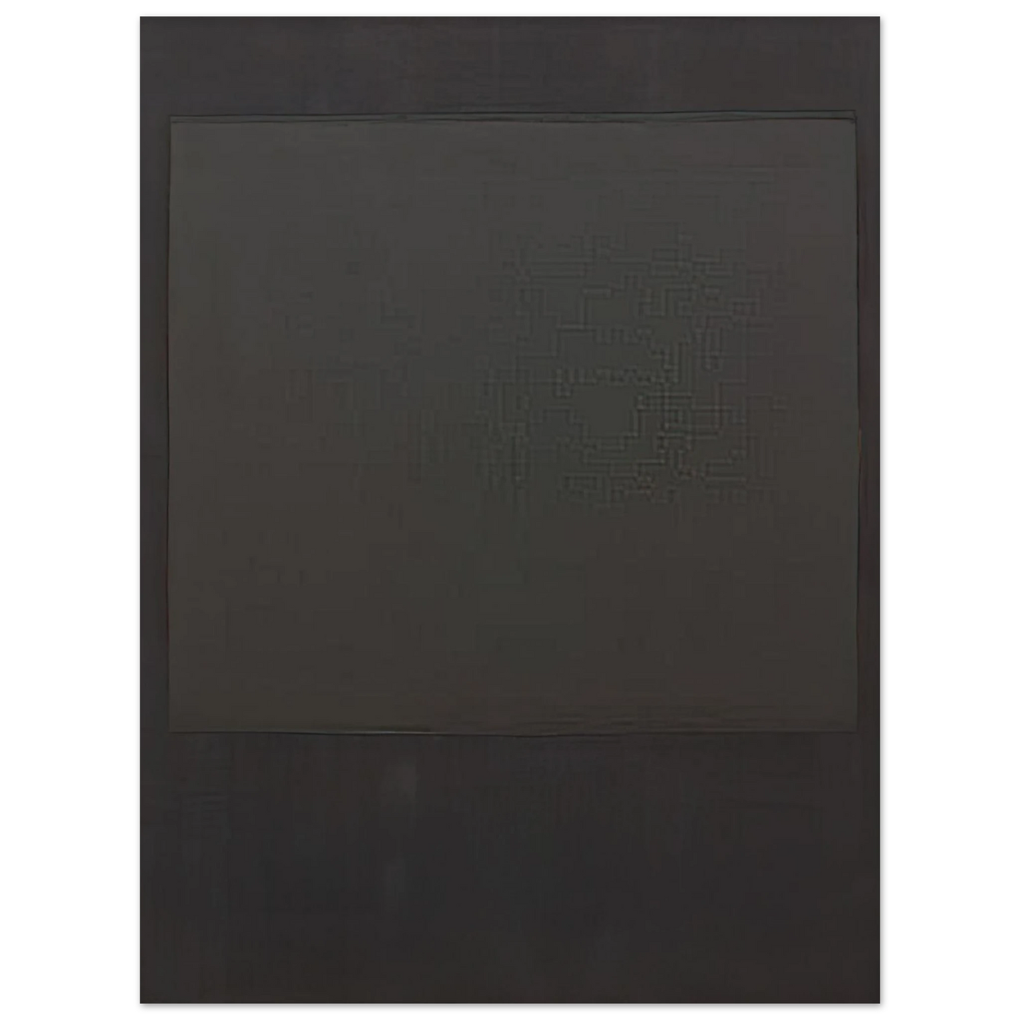 Mark Rothko - No. 2 - 1964 Wall Art - 21x29.7 cm / 8x12" - Premium Wooden Framed Poster With Fine Art Paper-canvas - Wood frame