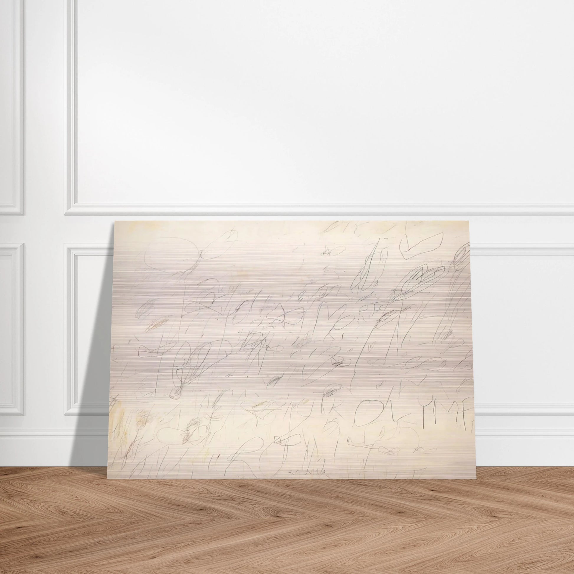 Olympia - Cy Twombly Brushed Aluminum Print - 70x100 cm / 28x40 inches | Cy Twombly Aluminum Print | Cy Twombly Prints