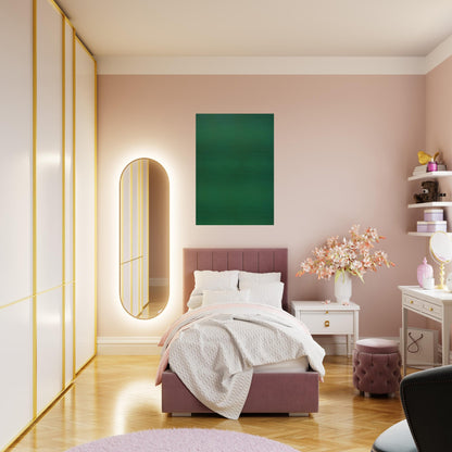 Microchromie ZL, 70 Vert jade - Fernand Leduc Brushed Aluminum Print - 70x100 cm / 28x40 inches | Fernand Leduc Aluminum Print | Fernand Leduc Prints