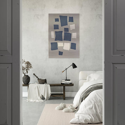 Collage with Squares Arranged According to the Laws of Chance - Jean Arp Brushed Aluminum Print - 70x100 cm / 28x40 inches | Jean Arp Aluminum Print | Jean Arp Prints