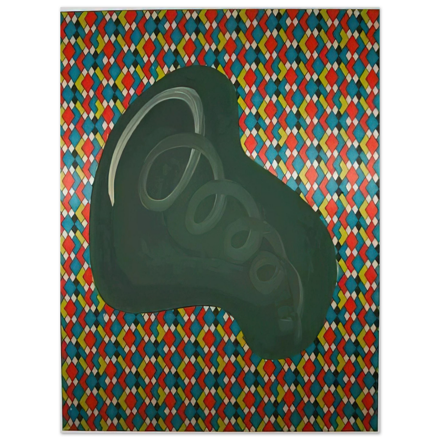 Sigmar Polke - NIERENFORM 1969  75x100 cm / 30x40inches Fine Art Poster