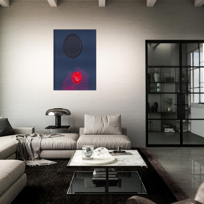 BAS 1974 - Luis Feito Brushed Aluminum Print - 70x100 cm / 28x40 inches | Luis Feito Aluminum Print | Luis Feito Prints