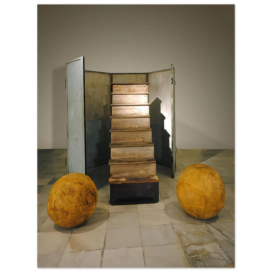 Louise Bourgeois - NO EXIT 1989  75x100 cm / 30x40inches Fine Art Poster