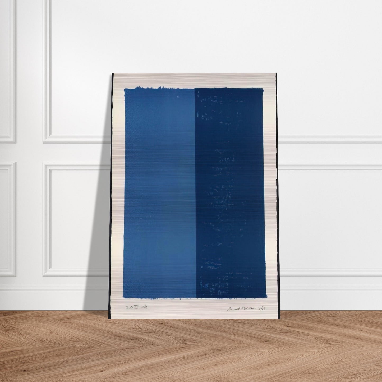 Canto VIII - Barnett Newman Brushed Aluminum Print - 70x100 cm / 28x40 inches | Barnett Newman Aluminum Print | Barnett Newman Prints
