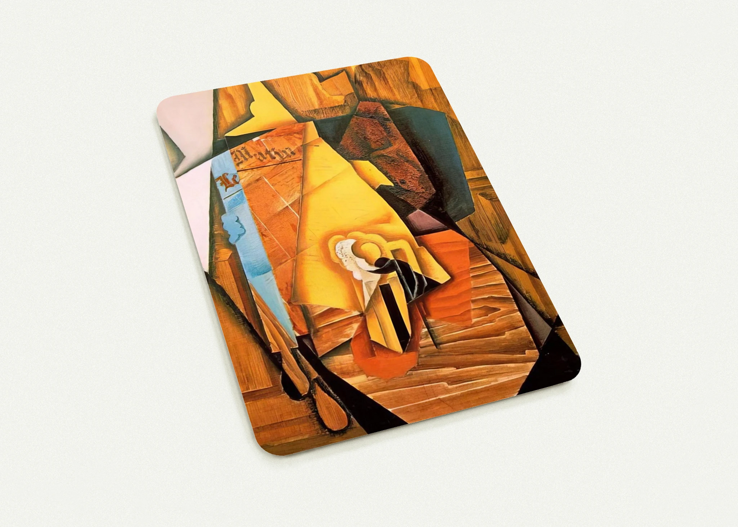 A MAN IN A CAFE 1914 By Juan Gris Pack of 10 Post Cards | Juan Gris Post Cards | A6 (10.5 x 14.8 cm) - 4.1 x 5.8 inches