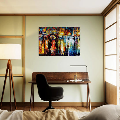 Leonid Afremov - Leonid Afremov Brushed Aluminum Print - 70x100 cm / 28x40 inches | Leonid Afremov Aluminum Print | Leonid Afremov Prints