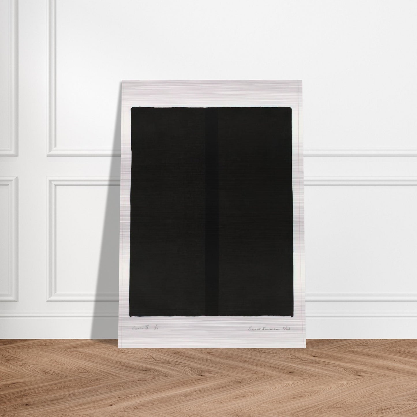 Canto IV - Barnett Newman Brushed Aluminum Print - 70x100 cm / 28x40 inches | Barnett Newman Aluminum Print | Barnett Newman Prints