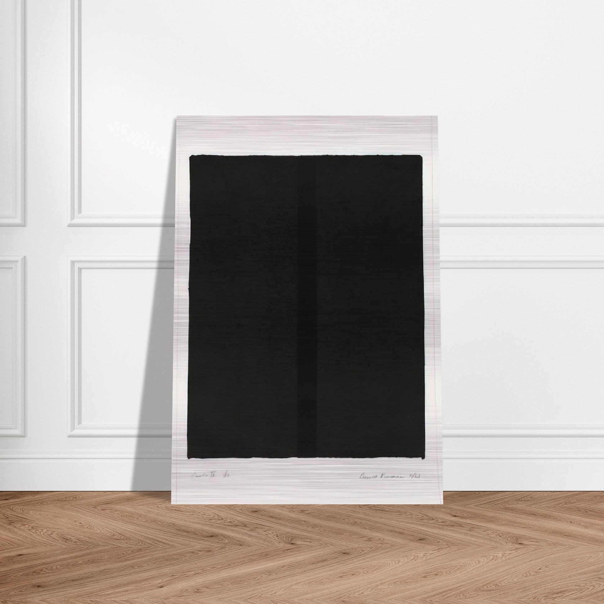 Canto IV - Barnett Newman Brushed Aluminum Print - 70x100 cm / 28x40 inches | Barnett Newman Aluminum Print | Barnett Newman Prints