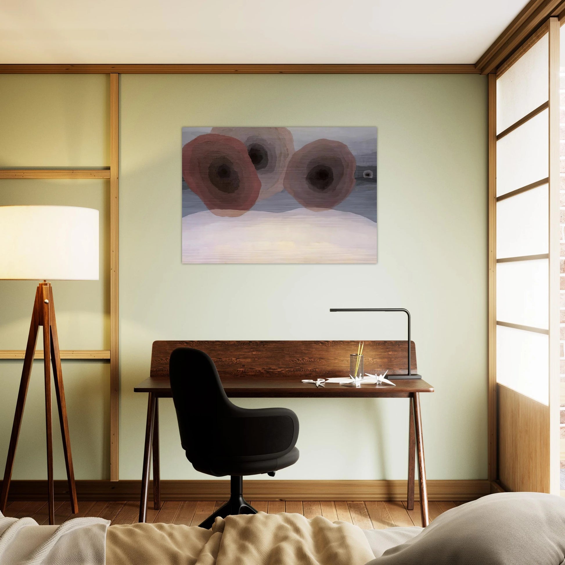 Foghorns - 1929 - Arthur Dove Brushed Aluminum Print - 70x100 cm / 28x40 inches | Arthur Dove Aluminum Print | Arthur Dove Prints