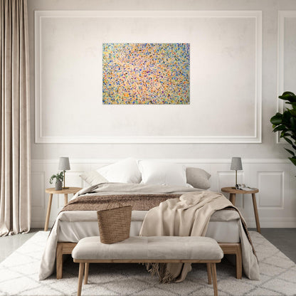 Untitled Suite 'Blancs' - 1973 - Simon Hantai Acrylic Print - 70x100 cm / 28x40″ inches