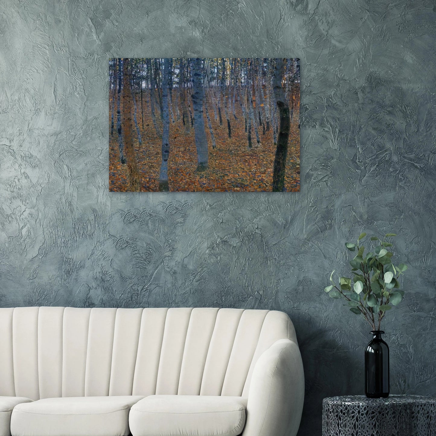 BEECH GROVE I - Gustav Klimt Brushed Aluminum Print - 70x100 cm / 28x40 inches | Gustav Klimt Aluminum Print | Gustav Klimt Prints