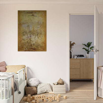 VOL D OISEAUX 1954 - Zao Wou-Ki Brushed Aluminum Print - 70x100 cm / 28x40 inches | Zao Wou-Ki Aluminum Print | Zao Wou-Ki Prints