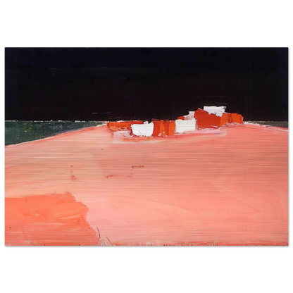 Paysage - 1954 - Nicolas de Stael Brushed Aluminum Print - 70x100 cm / 28x40 inches | Nicolas de Stael Aluminum Print | Nicolas de Stael Prints