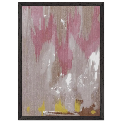 Helen Frankenthaler - Tales of Genji IV - 1998 Wall art - 30x45 cm / 12x18 inches - Premium Wooden Framed Poster With Fine Art Paper-canvas - Black frame