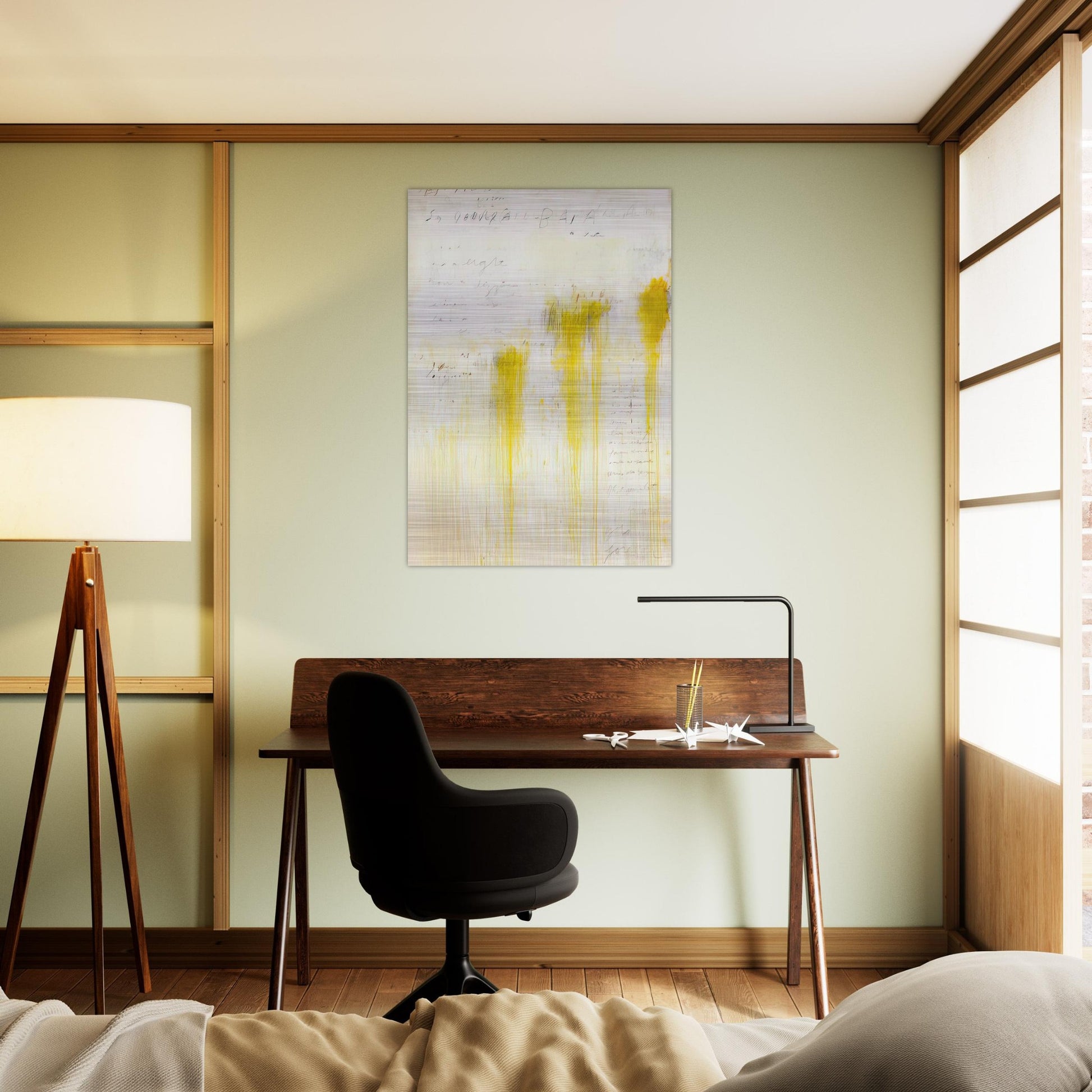 Quattro Stagioni II. Estate - Cy Twombly Brushed Aluminum Print - 70x100 cm / 28x40 inches | Cy Twombly Aluminum Print | Cy Twombly Prints