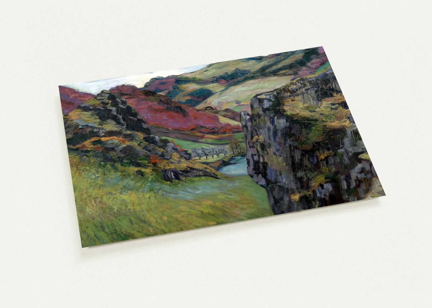 Landscape near Saint-Julien-des-Chazes By Armand Guillaumin Pack of 10 Post Cards | Armand Guillaumin Post Cards | A6 (10.5 x 14.8 cm) - 4.1 x 5.8 inches