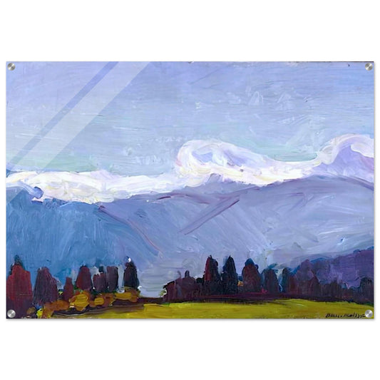 GREEN NEEDLES ON THE CROSS JAVERNAZ 1901 - Henri Matisse Acrylic Print - 70x100 cm / 28x40″ inches