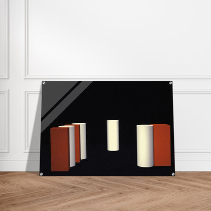 Ballet Neoconcreto # 1 - 1958 - Lygia Pape Acrylic Print - 70x100 cm / 28x40″ inches