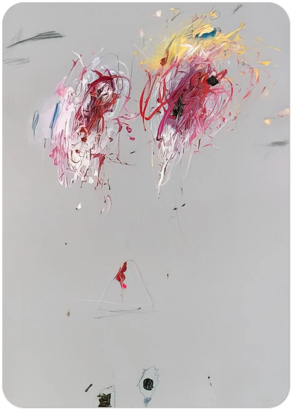 Nine Discourses on Commodus, Part IV By Cy Twombly Pack of 10 Post Cards | Cy Twombly Post Cards | A6 (10.5 x 14.8 cm) - 4.1 x 5.8 inches