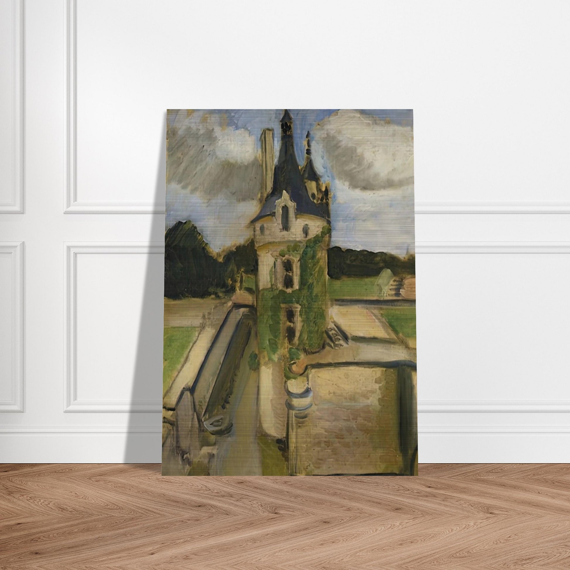 LLA TOUR DE CHENONCEAUX 1917 - Henri Matisse Brushed Aluminum Print - 70x100 cm / 28x40 inches | Henri Matisse Aluminum Print | Henri Matisse Prints