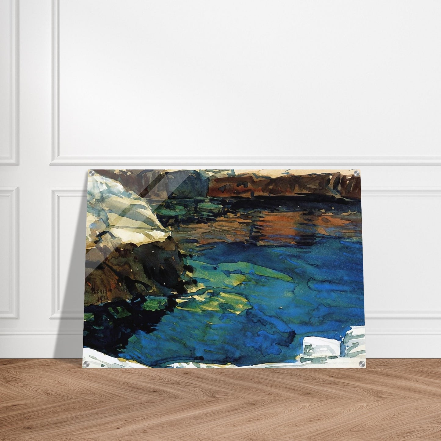 The Cove - Childe Hassam Acrylic Print - 70x100 cm / 28x40″ inches