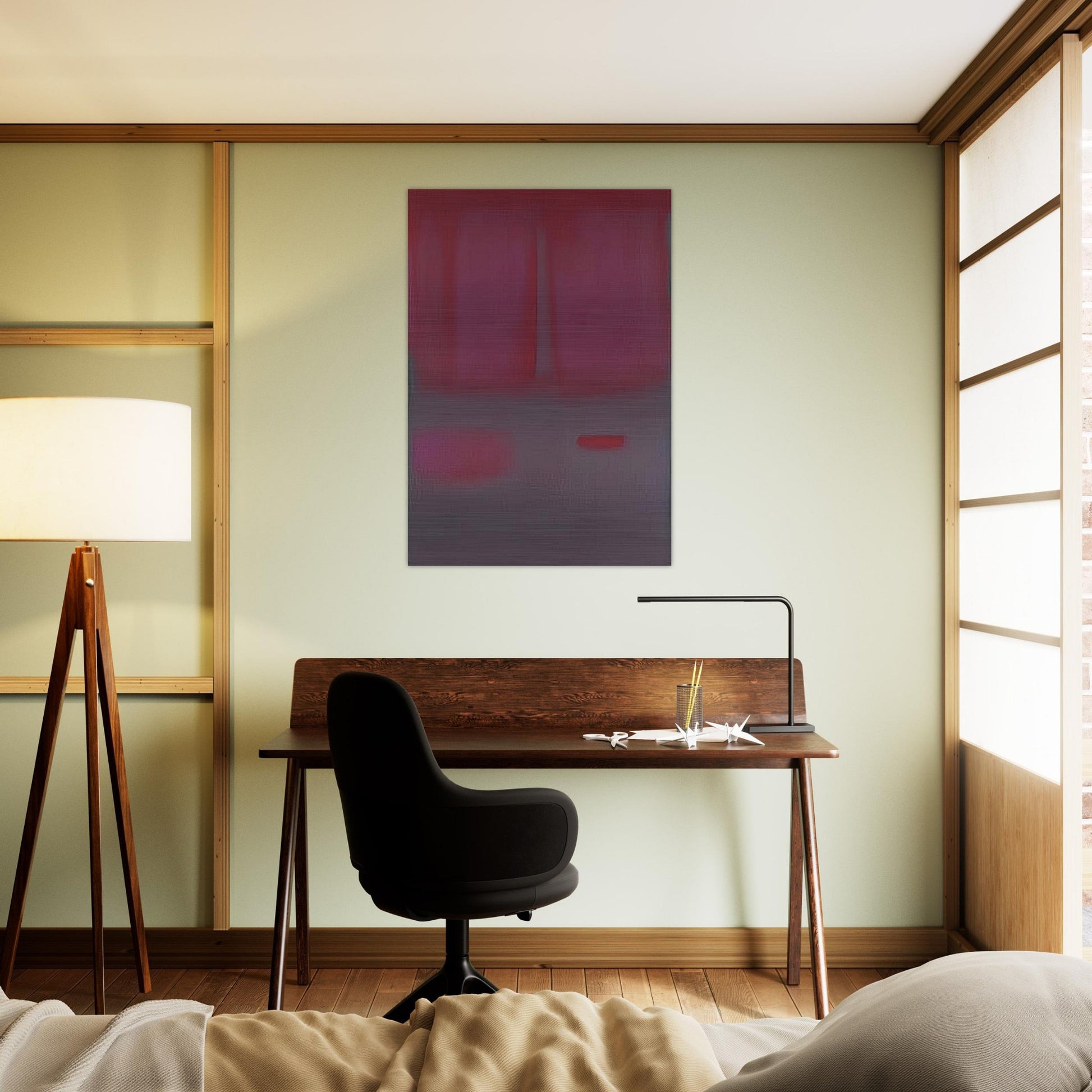 SILVER LIGHT 1975 - Esteban Vicente Brushed Aluminum Print - 70x100 cm / 28x40 inches | Esteban Vicente Aluminum Print | Esteban Vicente Prints