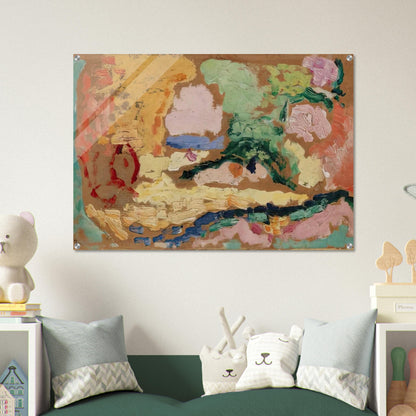 SKETCH FOR LE BONHEUR DE VIVRE 1906 - Henri Matisse Acrylic Print - 70x100 cm / 28x40″ inches