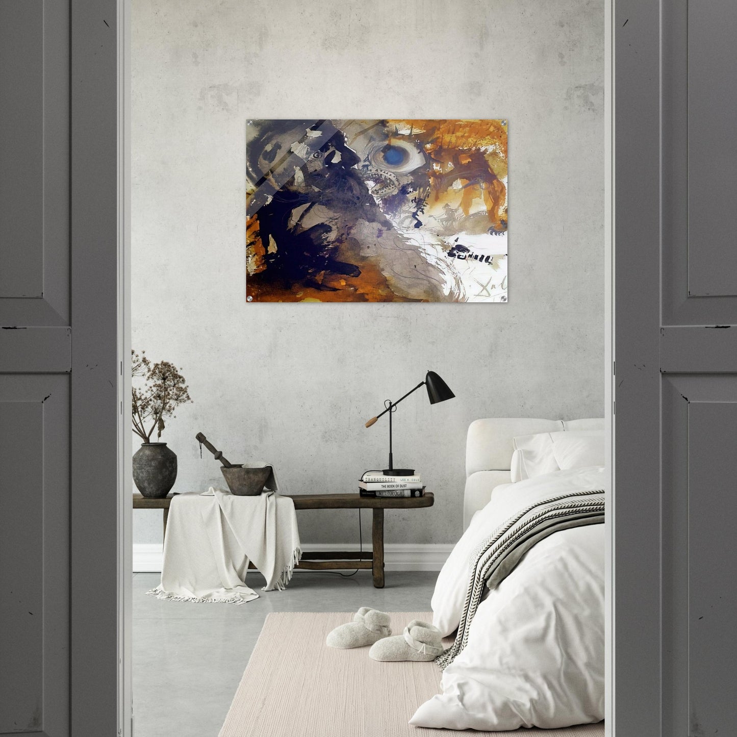LEVIATHAN JOB 40 21 1967 - Salvador Dali Acrylic Print - 70x100 cm / 28x40″ inches
