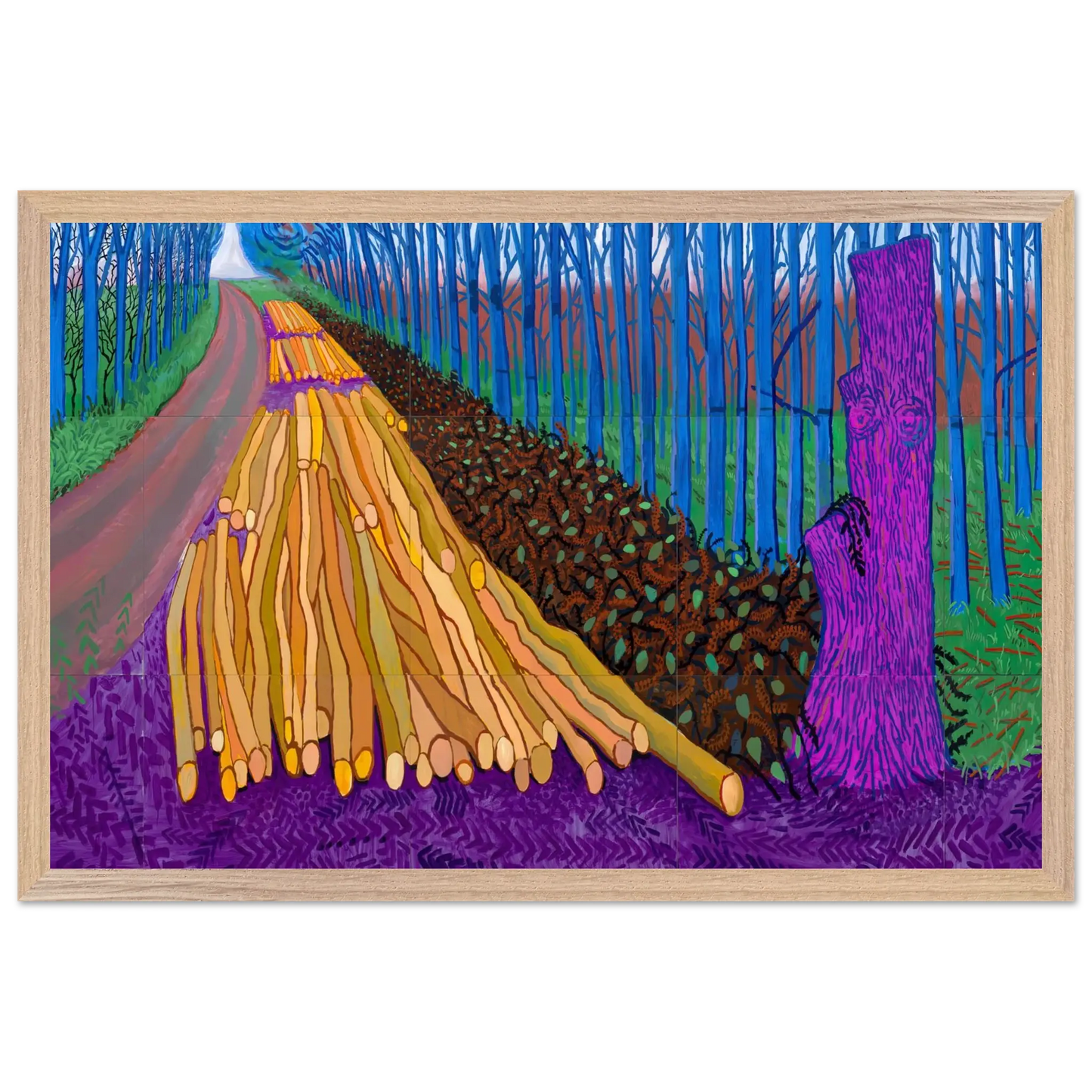 David Hockney - David Hockney Wall art - 40x50 cm / 16x20 Inches - Fine Art Poster - -
