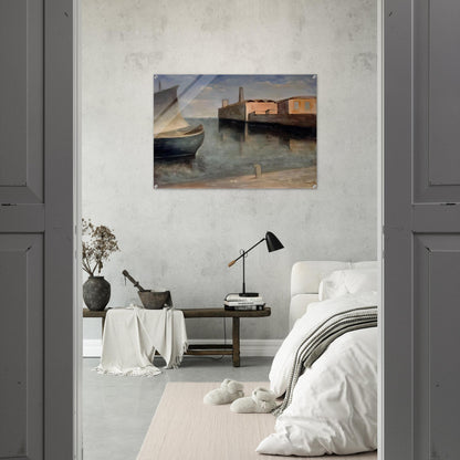 LAGOON 1932 - Carlo Carra Acrylic Print - 70x100 cm / 28x40″ inches