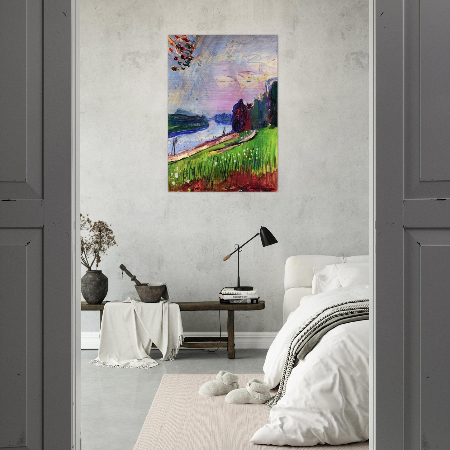 COPSE OF THE BANKS OF THE GARONNE 1900 - Henri Matisse Brushed Aluminum Print - 70x100 cm / 28x40 inches | Henri Matisse Aluminum Print | Henri Matisse Prints