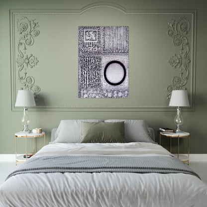 Circle by the Falling Waters - Richard Pousette-Dart Brushed Aluminum Print - 70x100 cm / 28x40 inches | Richard Pousette-Dart Aluminum Print | Richard Pousette-Dart Prints