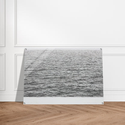 DRYPOINT OCEAN SURFACE 1983 - Vija Celmins Acrylic Print - 70x100 cm / 28x40″ inches