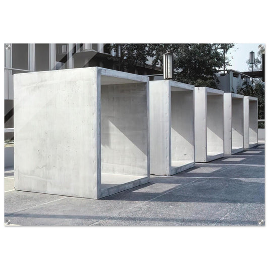 Untitled for Leo Castelli - 1977 - Donald Judd Acrylic Print - 70x100 cm / 28x40″ inches | Donald Judd Wall Art | Donald Judd Prints