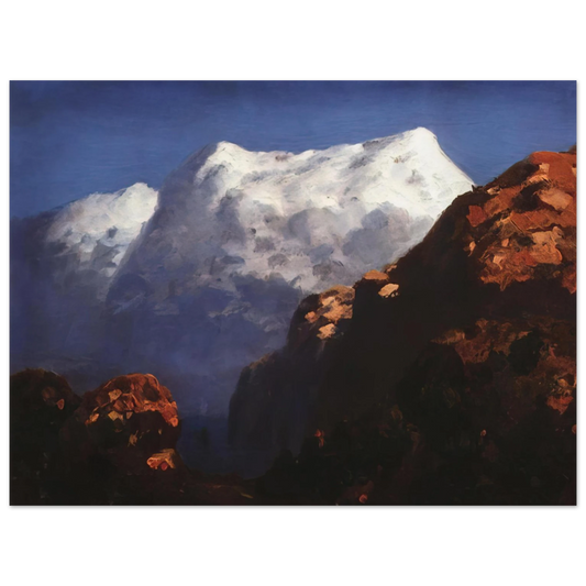 Arkhyp Kuindzhi - Mountains  75x100 cm / 30x40inches Fine Art Poster