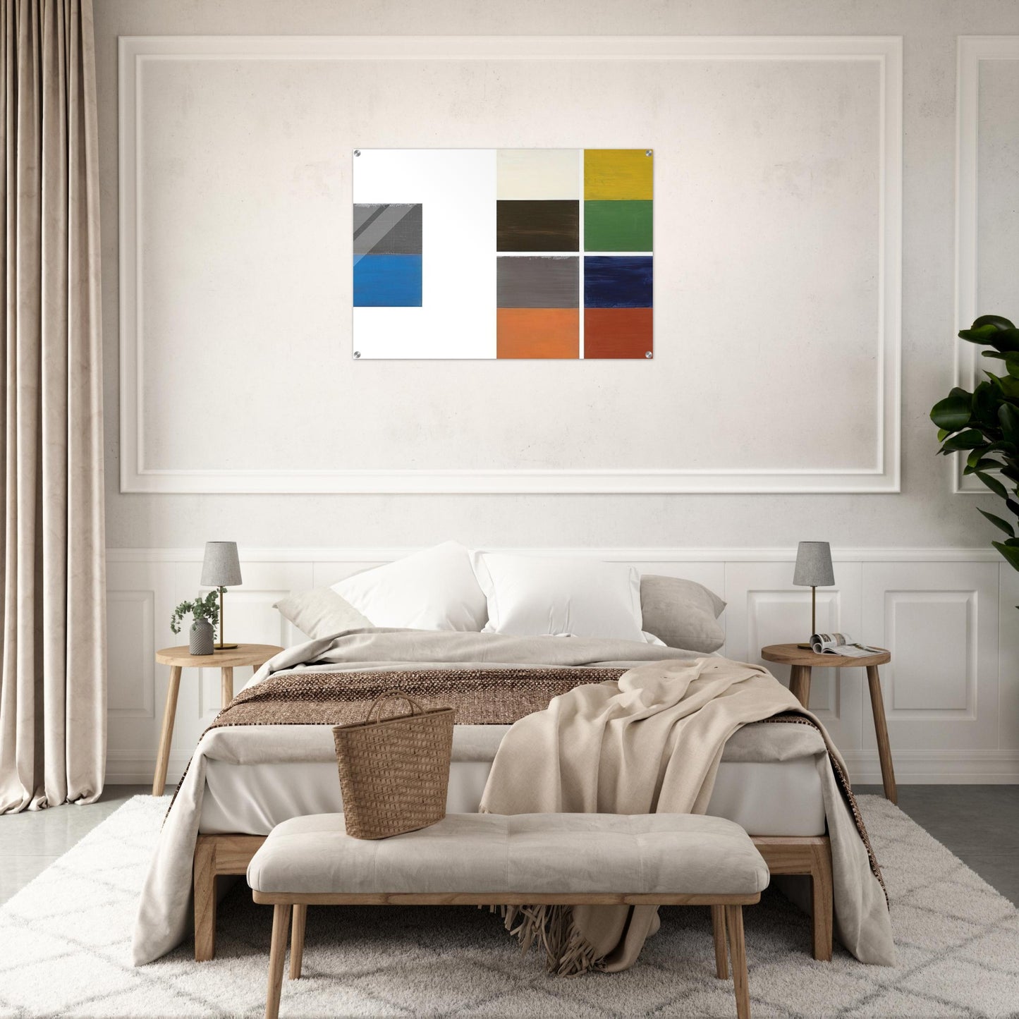 Untitled in 5 parts - 1987 - Gunther Forg Acrylic Print - 70x100 cm / 28x40″ inches