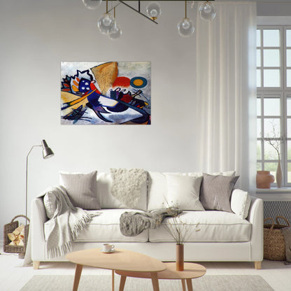 IMPROVISATION 209 1917 - Wassily Kandinsky Brushed Aluminum Print - 70x100 cm / 28x40 inches | Wassily Kandinsky Aluminum Print | Wassily Kandinsky Prints
