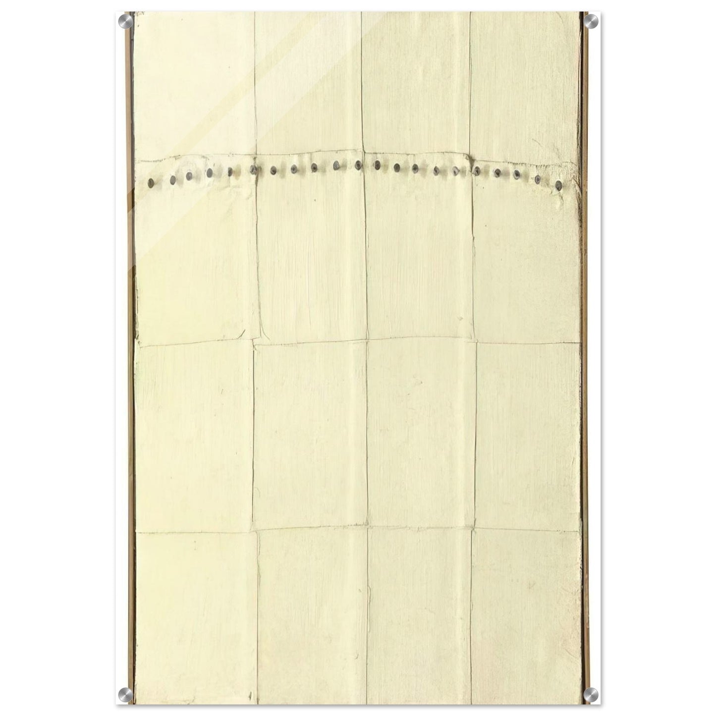 Homage to Greece - Agnes Martin Acrylic Print - 70x100 cm / 28x40″ inches | Agnes Martin Wall Art | Agnes Martin Prints